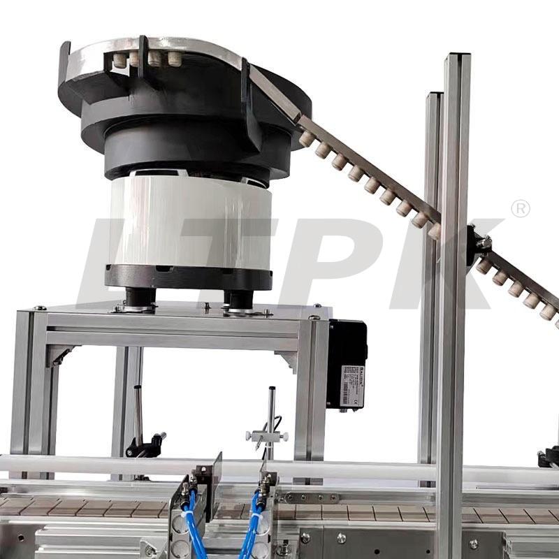 LTPK LT-XG1870P AUTOMATIC CAPPING MACHINE WITH CAP UNSCRAMBLER