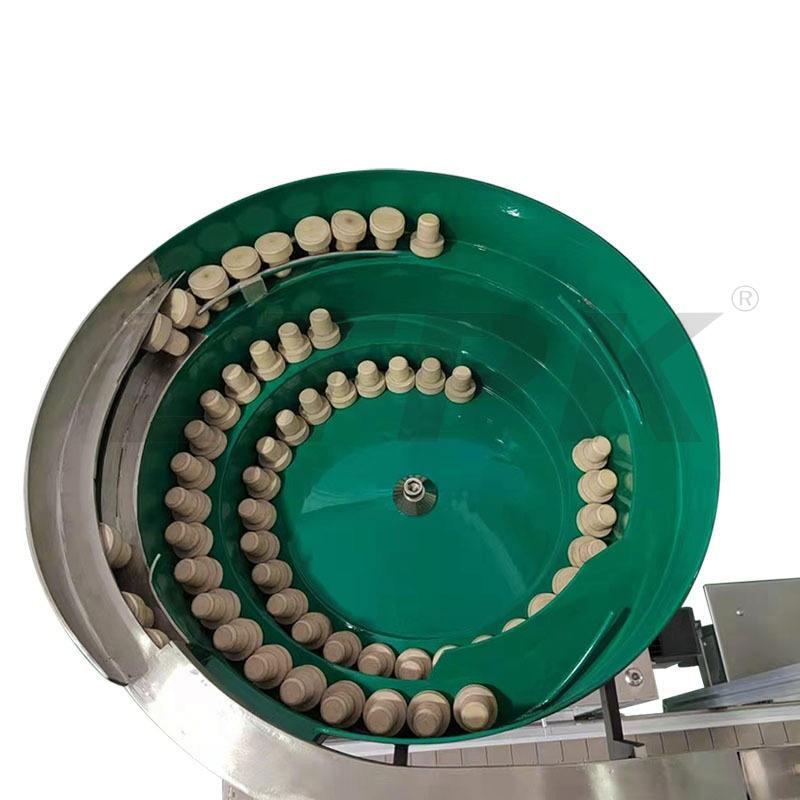 LTPK LT-XG1870P AUTOMATIC CAPPING MACHINE WITH CAP UNSCRAMBLER