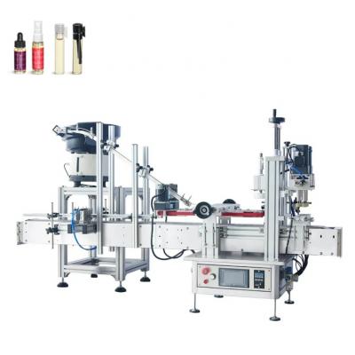 LTPK LT-XG1870P AUTOMATIC CAPPING MACHINE WITH CAP UNSCRAMBLER