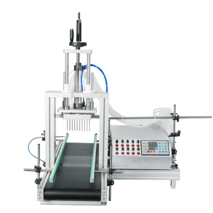 LTPK LT-DTPP10P 10 DIVING NOZZLES PERISTALTIC PUMP LIQUID FILLING MACHINE