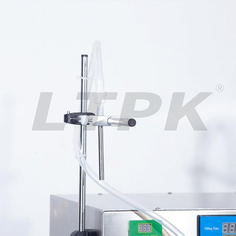 LTPK 2 NOZZLES PERISTALTIC PUMP LIQUID FILLING MACHINE JUICE PACKING MACHINE