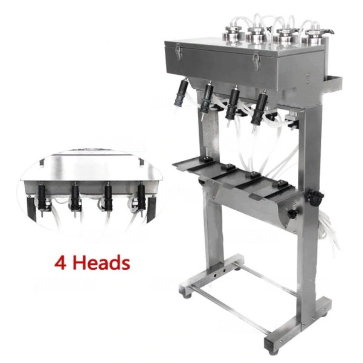 LTPK LT-G4000 PNEUMATIC VACUUM LIQUID FILLING MACHINE ENOLMATIC BOTTLE FILLER