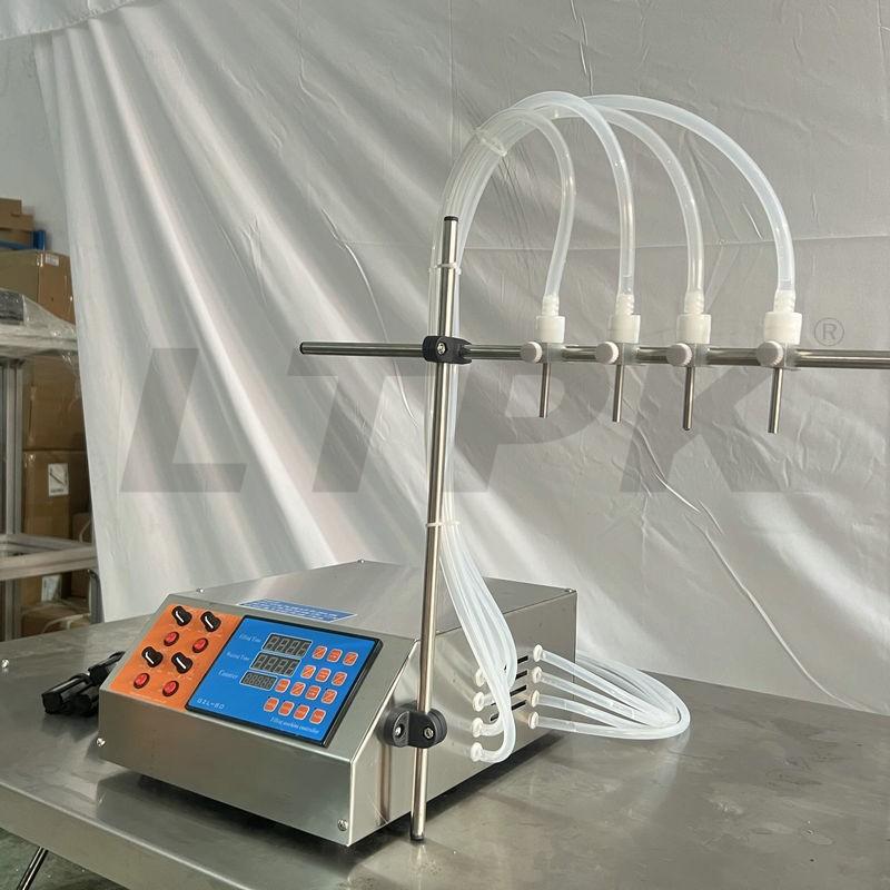 LTPK LT-YTDP4 4 NOZZLES DIAPHRAGM PUMP LIQUID FILLING MACHINE