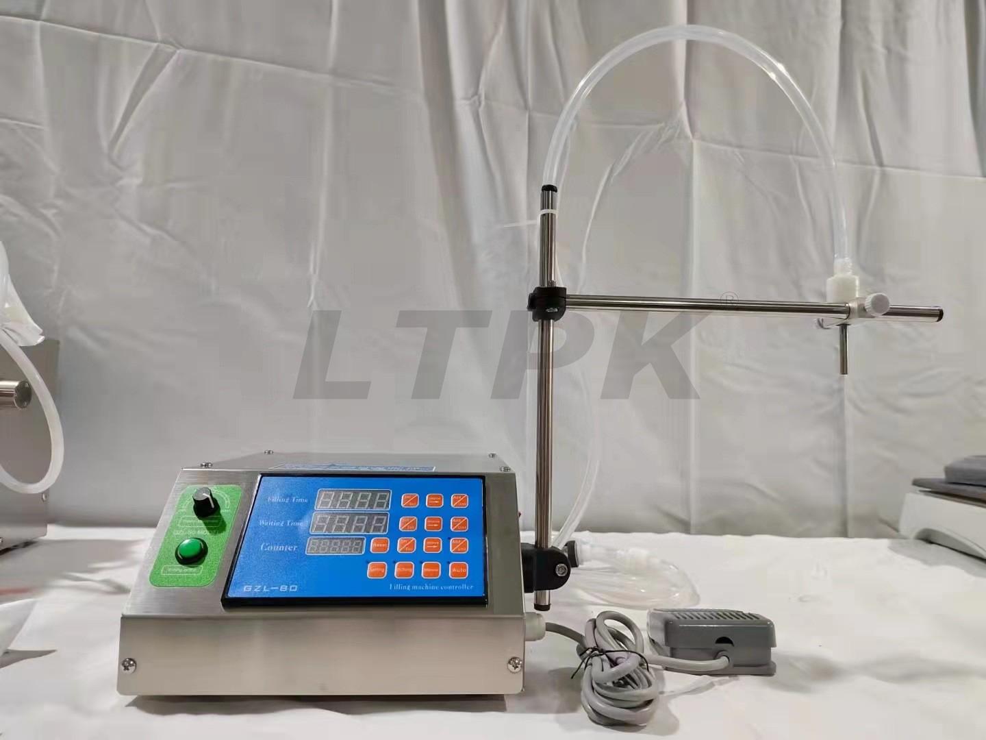 LTPK LT-YTDP1 SMALL SEMI-AUTOMATIC DIAPHRAGM PUMP LIQUID FILLING MACHINE