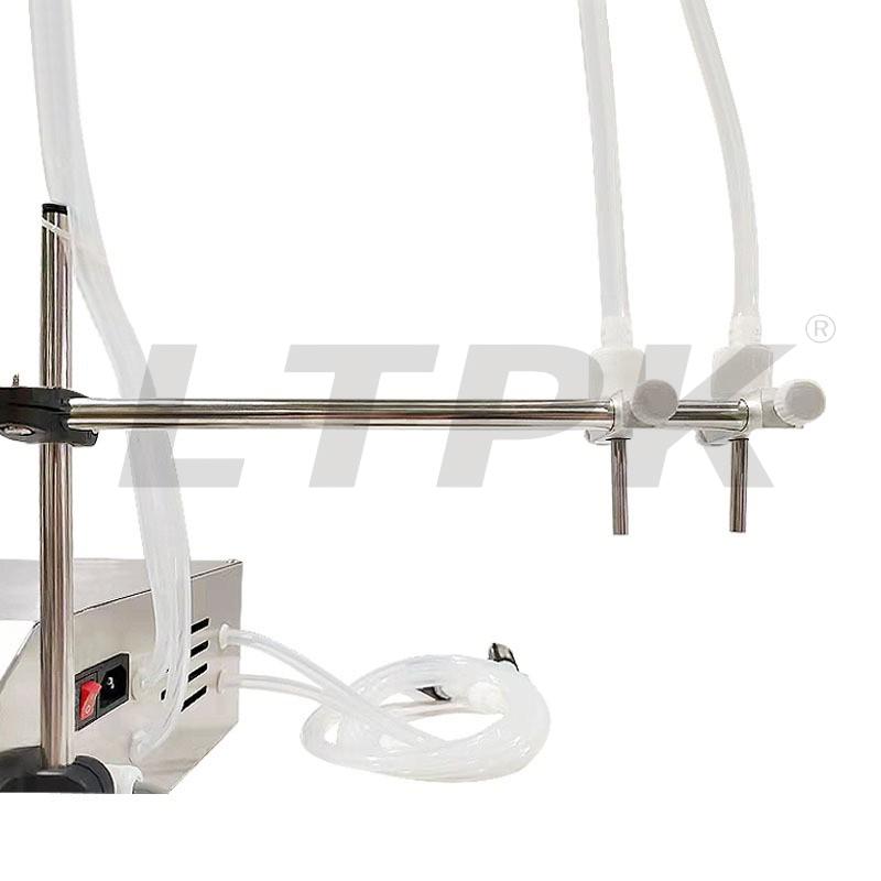 LTPK LT-YTDP2 ELECTRIC 2 NOZZLES DIAPHRAGM PUMP LIQUID FILLING MACHINE