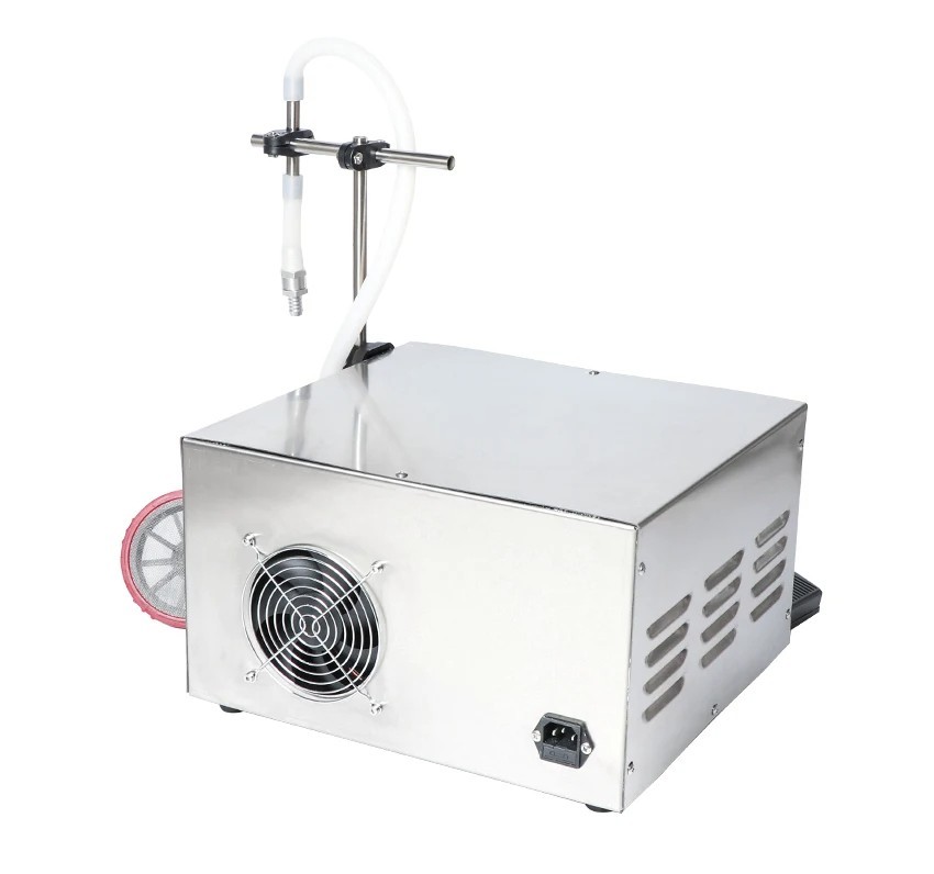 LTPK GFK-1200 20-17000ML SEMI AUTOMATIC DIAPHRAGM PUMP LIQUID FILLING MACHINE