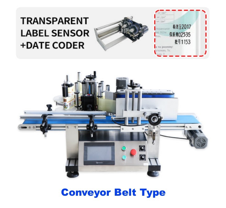 LTPK LT-150 AUTOMATIC ROUND BOTTLE LABELING MACHINE