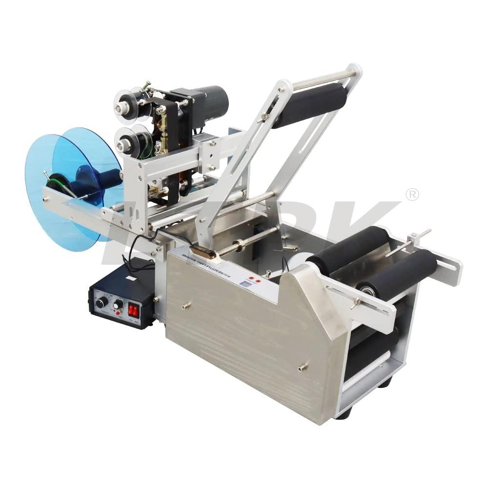 LTPK LT-50D/T SEMI AUTOMATIC ROUND BOTTLE LABELING MACHINE FOR NORMAL TRANSPARENT LABEL