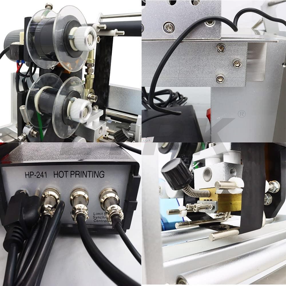 LTPK LT-50D/T SEMI AUTOMATIC ROUND BOTTLE LABELING MACHINE FOR NORMAL TRANSPARENT LABEL