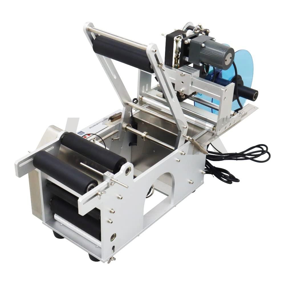 LTPK LT-50D Semi automatic Round Bottle Labeling Machine With Date Coder