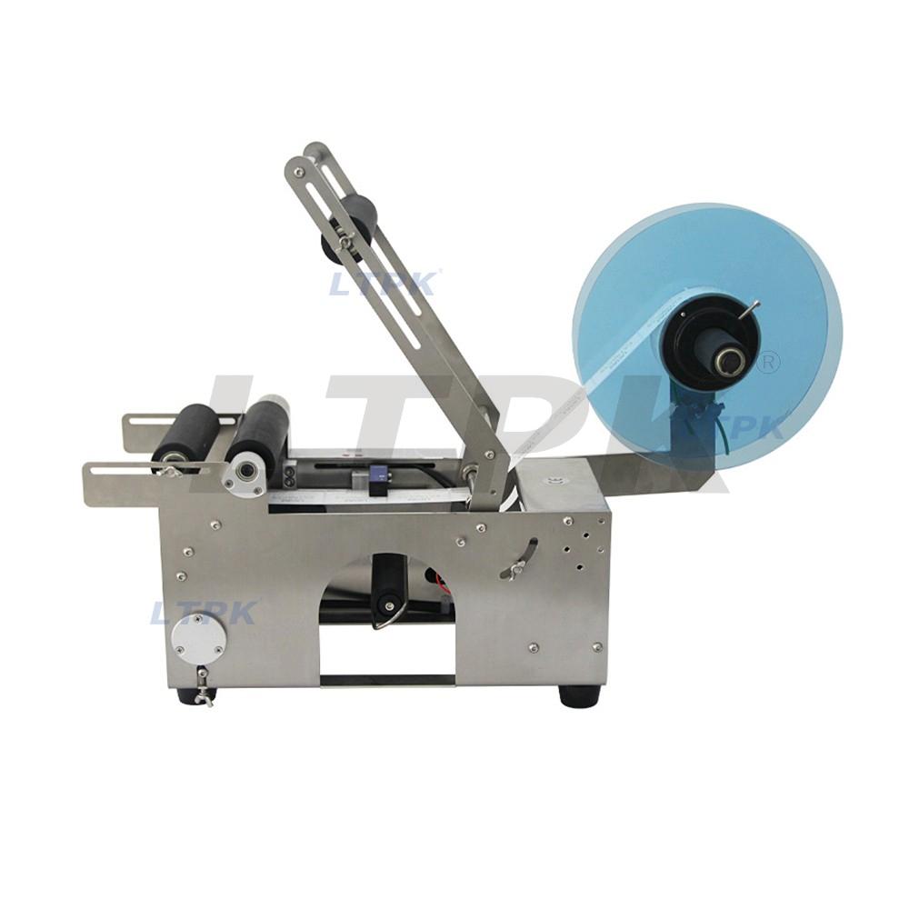 LTPK LT-50S Semi automatic Round Bottle Labeling Machine