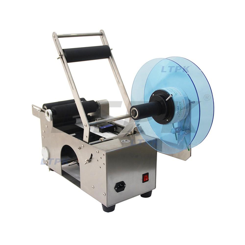 LTPK LT-50S Semi automatic Round Bottle Labeling Machine