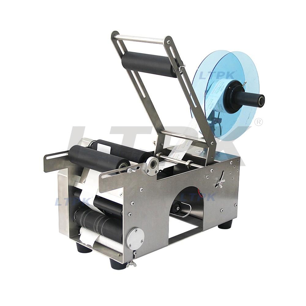 LTPK LT-50S Semi automatic Round Bottle Labeling Machine