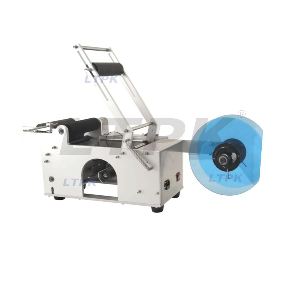 LTPK LT-50 Semi automatic Round Bottle Labeling Machine 