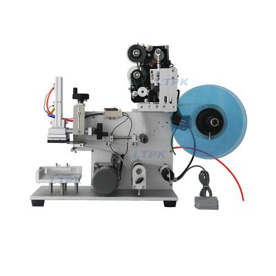 LTPK LT-60D Semi automatic flat surface labeling machine with date coder