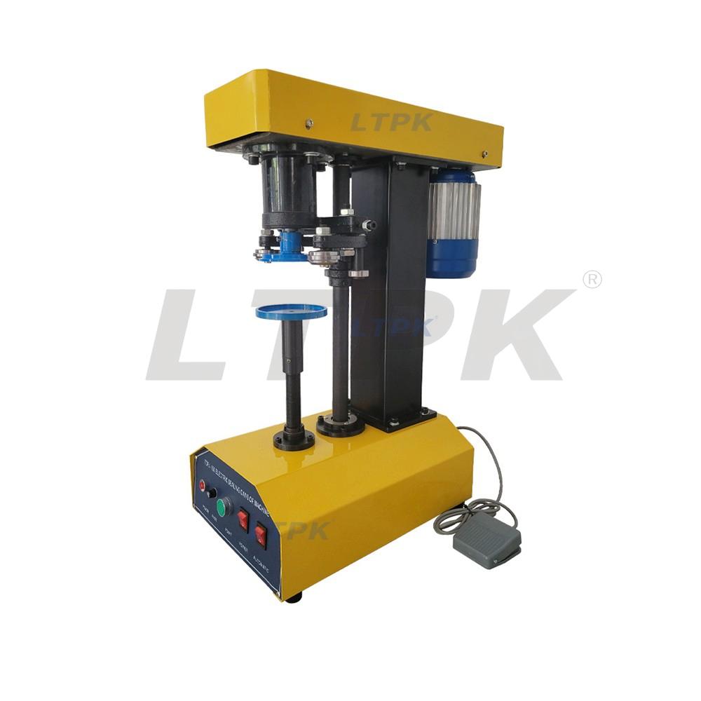 LTPK TDFJ-160 Semi Automatic Tin Soft Drink CANS Capping Sealing Machine Tin Can Seamer Can Closing Machine