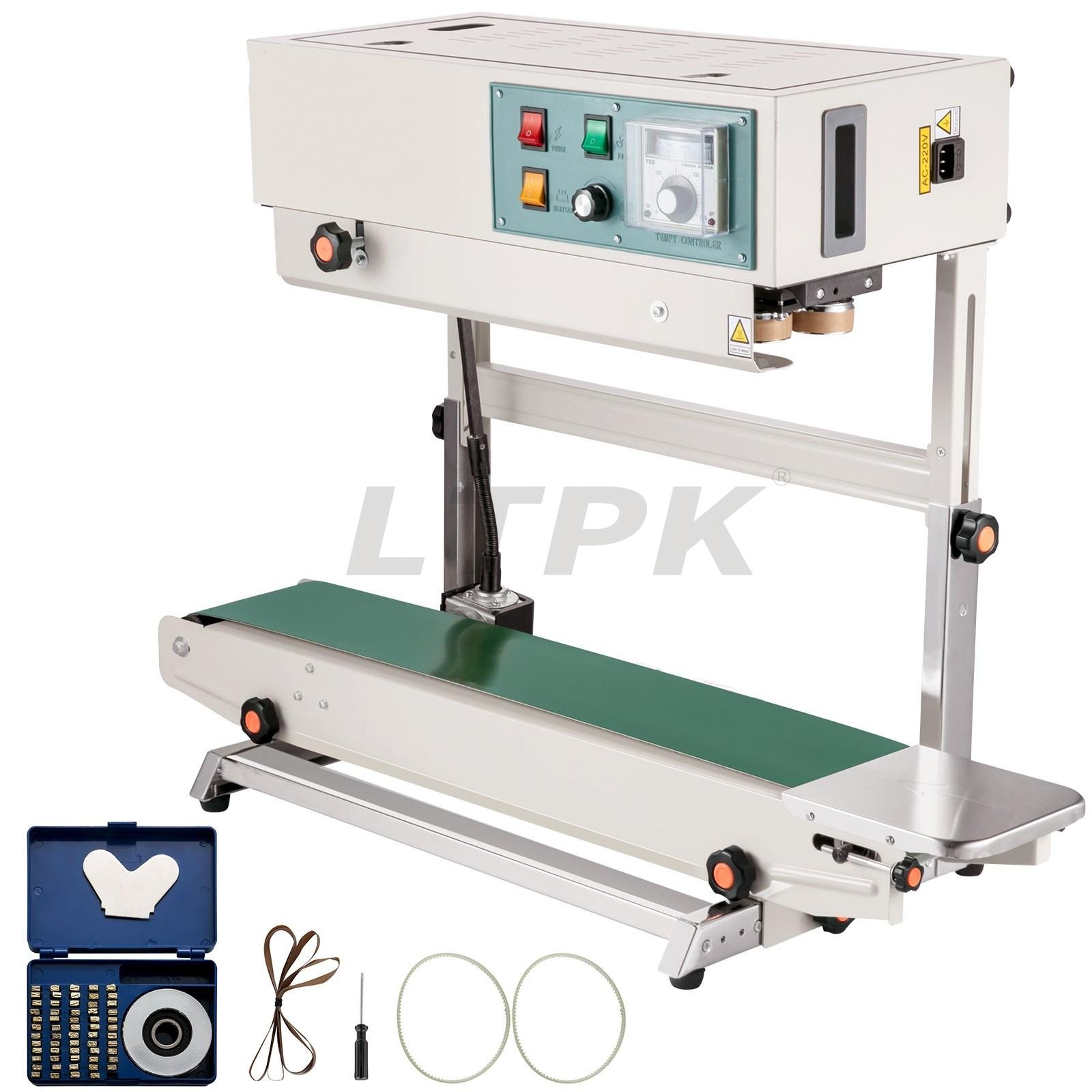 LTPK FR-900V-MS Automatic Continuous Sealing Machine with Digital Temperature Control