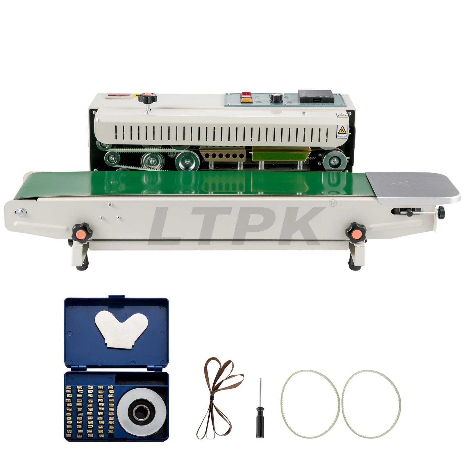 LTPK FR-900W Horizontal Continuous Bag Band Sealing Machine