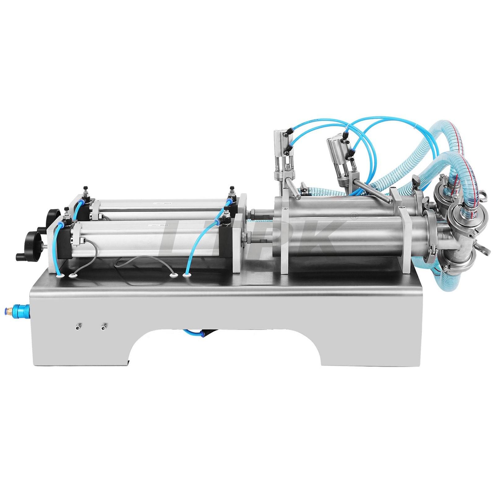 LTPK 100-1000ml Full Pneumatic Liquid Filling Double Heads