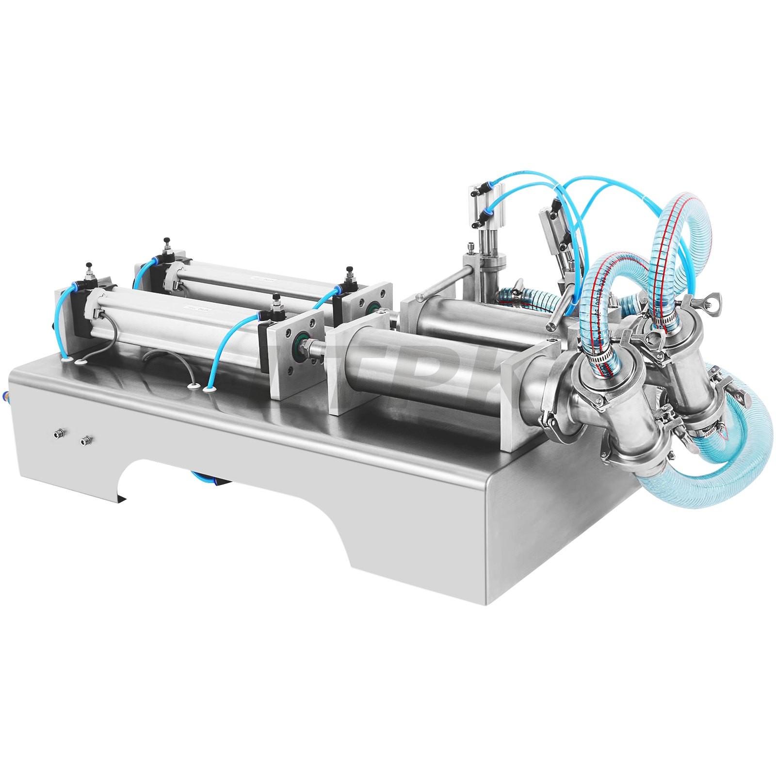 LTPK 100-1000ml Full Pneumatic Liquid Filling Double Heads