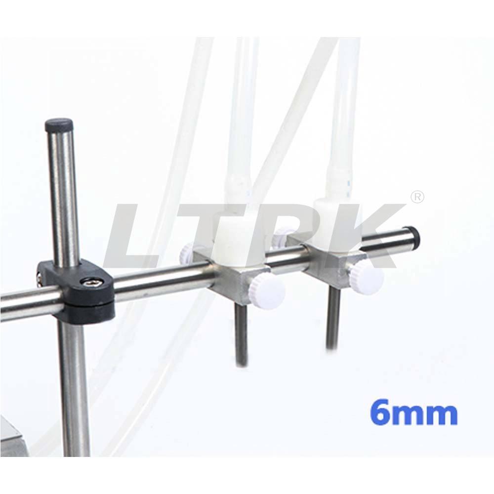  LT-DPYT2P Double Head Semi Automatic Diaphragm Pump Liquid Filling Machine