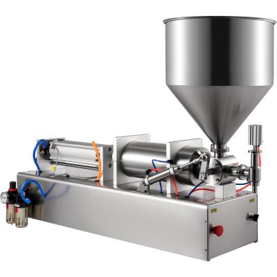 1000-5000ml Dual-use Cream Paste Filling Machine 40L Hopper