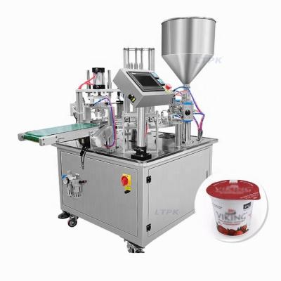 Automatic Rotary Cup Filling And Sealing Machine