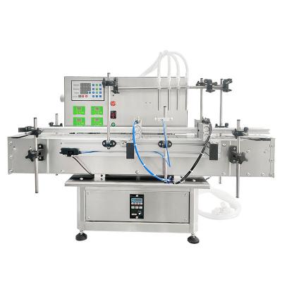 LTPK LT-PPF4H PNEUMATIC 4 NOZZLES PERISTALTIC PUMP LIQUID FILLING MACHINE