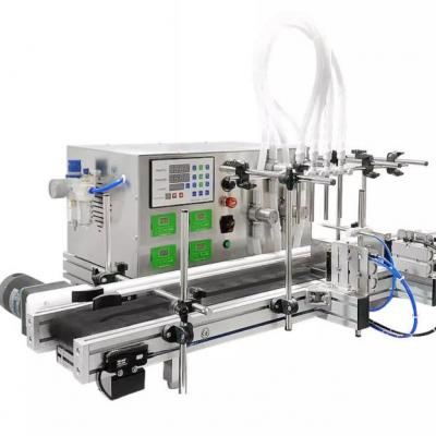 LTPK LT-DMPF4H AUTOMATIC 4 NOZZLES MAGNETIC PUMP LIQUID FILLING MACHINE