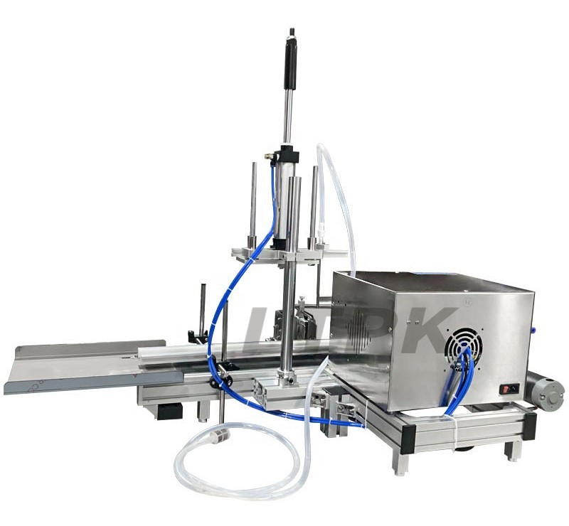 LT-DMPF1HL Automatic Magnetic Pump Small Bottle Liquid Beverage Filling Machine With Diving Nozzle