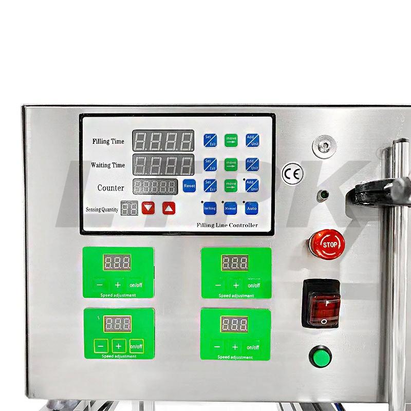 LTPK LT-DPF4H AUTOMATIC 4 NOZZLES DIAPHRAGM PUMP LIQUID FILLING MACHINE