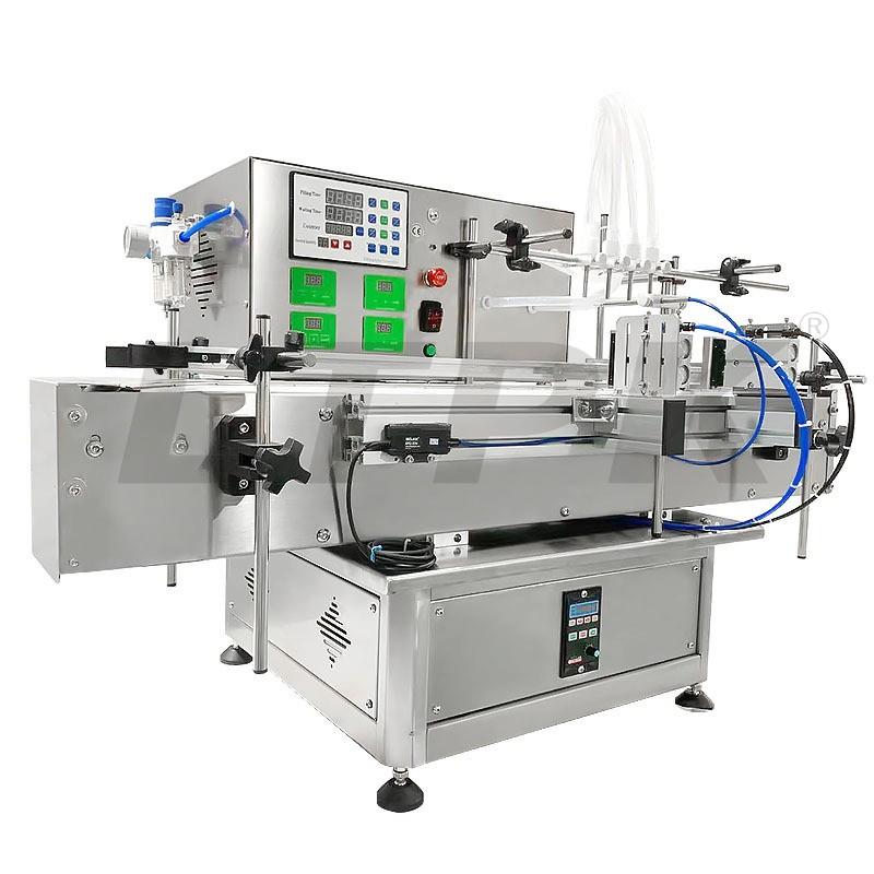 LTPK LT-DPF4H AUTOMATIC 4 NOZZLES DIAPHRAGM PUMP LIQUID FILLING MACHINE