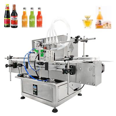 LTPK LT-DPF4H AUTOMATIC 4 NOZZLES DIAPHRAGM PUMP LIQUID FILLING MACHINE