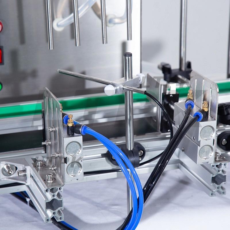 LTPK LT-DPF4HP DESKTOP CNC DIAPHRAGM PUMP LIQUID FILLING MACHINE WITH CONVEYOR