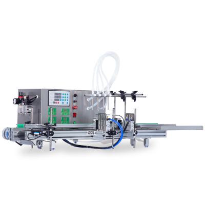 LTPK LT-DPF4HP DESKTOP CNC DIAPHRAGM PUMP LIQUID FILLING MACHINE WITH CONVEYOR