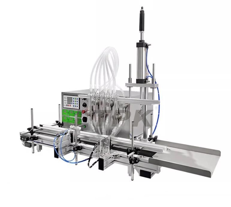 LTPK LT-DMPF6HL AUTOMATIC 6 DIVING NOZZLES MAGNETIC PUMP LIQUID FILLING MACHINE