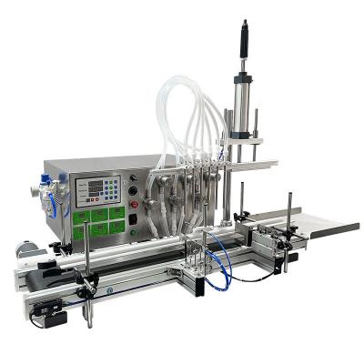 LTPK LT-DMPF6HL AUTOMATIC 6 DIVING NOZZLES MAGNETIC PUMP LIQUID FILLING MACHINE
