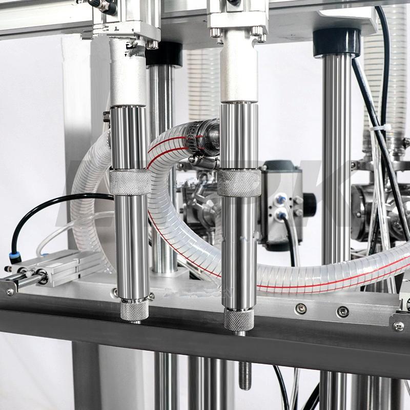 LTPK LT-QZDG2 Automatic Double Head Viscous Liquid Granule Pepper Sauce Thick Sauce Paste Bottle Paste Filling Machine