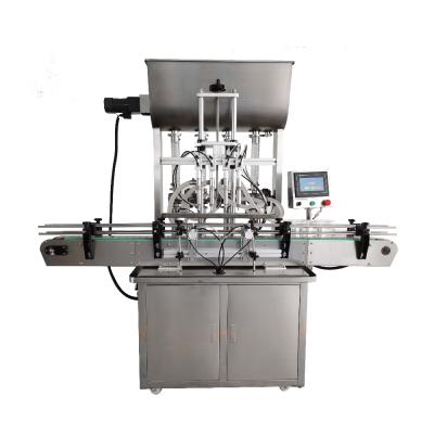  LT-QZDG4M 100-1000ml Automatic Cosmetic Shea Butter Heating Mixing Custard High Viscosity Jar Paste Bottle Filling Machine