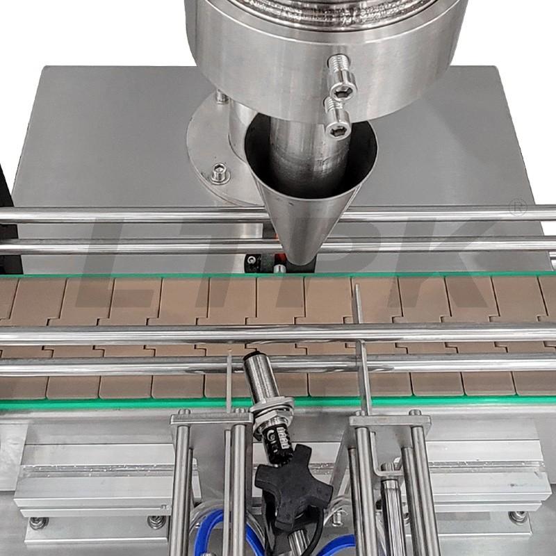LTPK LT-APF Tin Aluminum Can Auger Cup Automatic Coffer Dry Milk Powder Small Bottle Filling Machines For Food