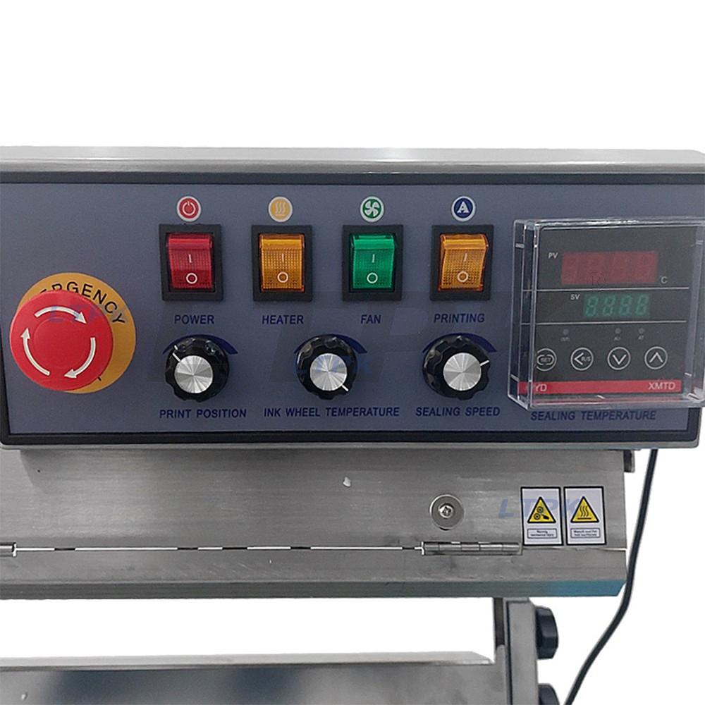 LTPK FR-1000V Vertical continuous plastic film sealing machine