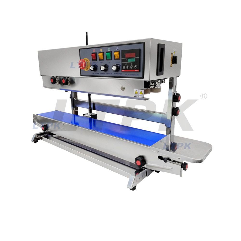 LTPK FR-1000V Stainless steel Vertical continuous plastic film sealing machine