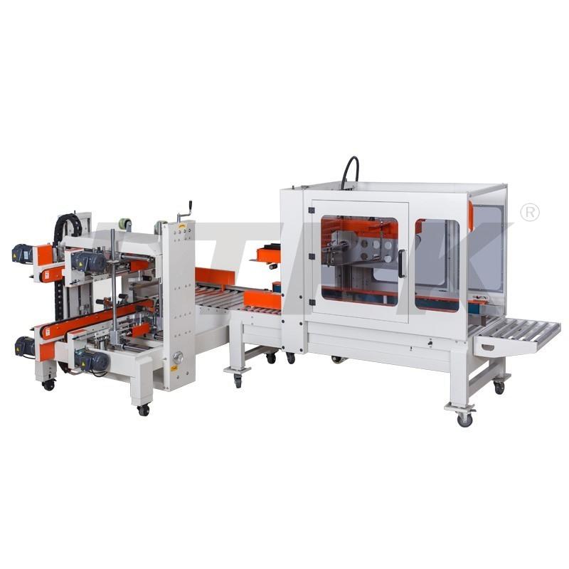 DFXS7050 Automatic Carton Edges Sealer box sealing machine