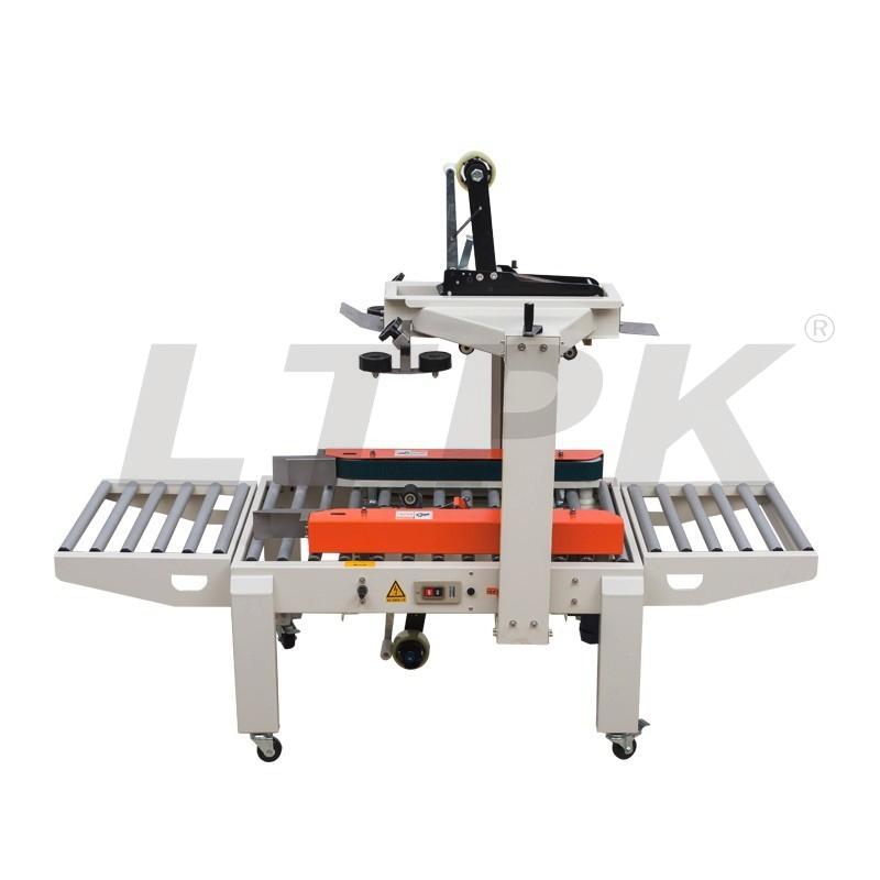FXC5050 Carton sealer box sealing packaging machine with side belt conveyor