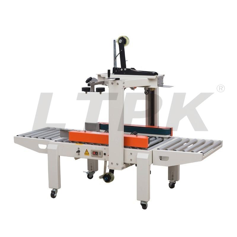 FXC5050 Carton sealer box sealing packaging machine with side belt conveyor