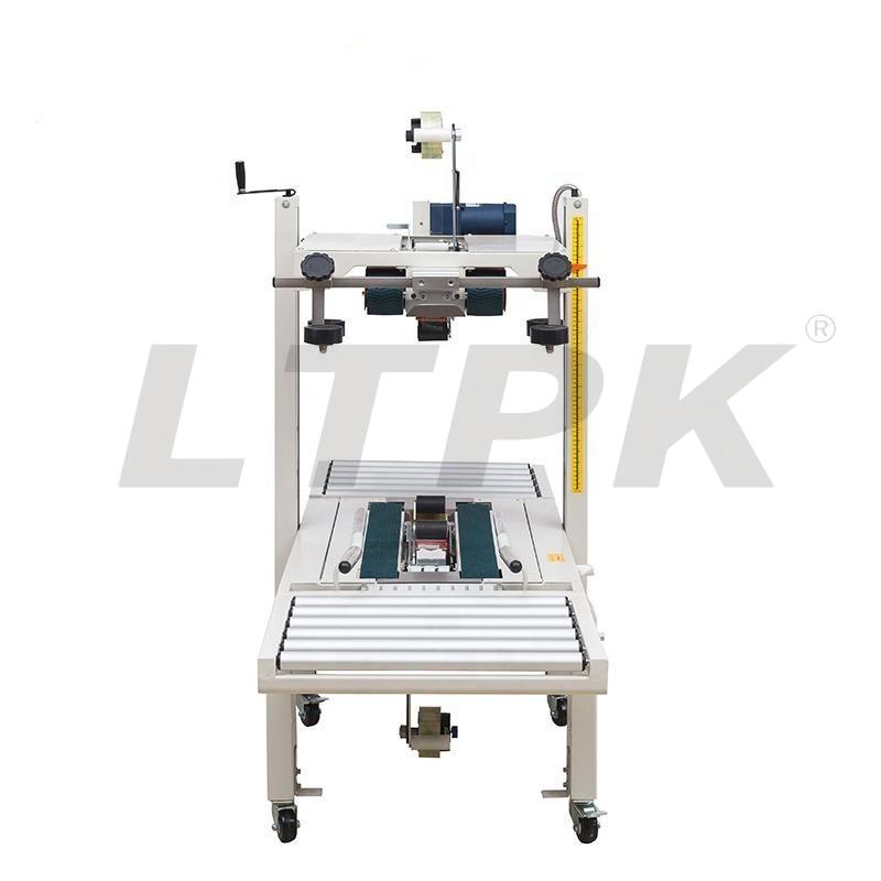 FXA6050S Carton sealer box sealing packaging machine with up bottom conveyor