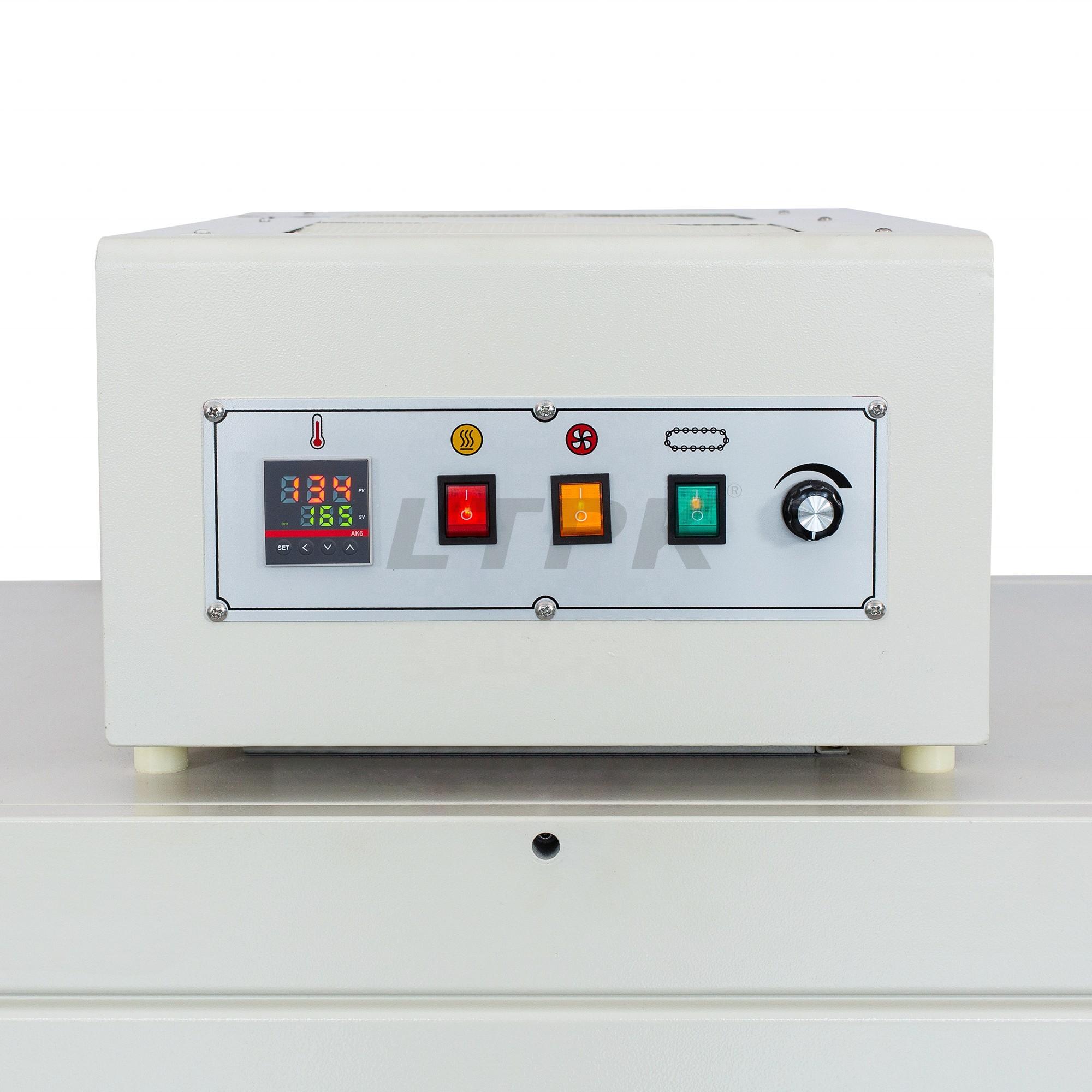  DQL5545D Automatic L-bar Sealer L type sealing packaging machine and DSB4522 Shrink Tunnel Packager