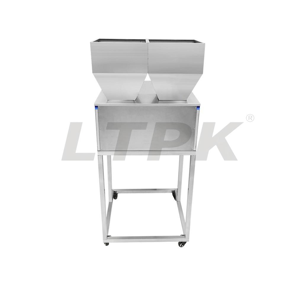 LT-W1200D 3000g double head granule weighing filling machine 