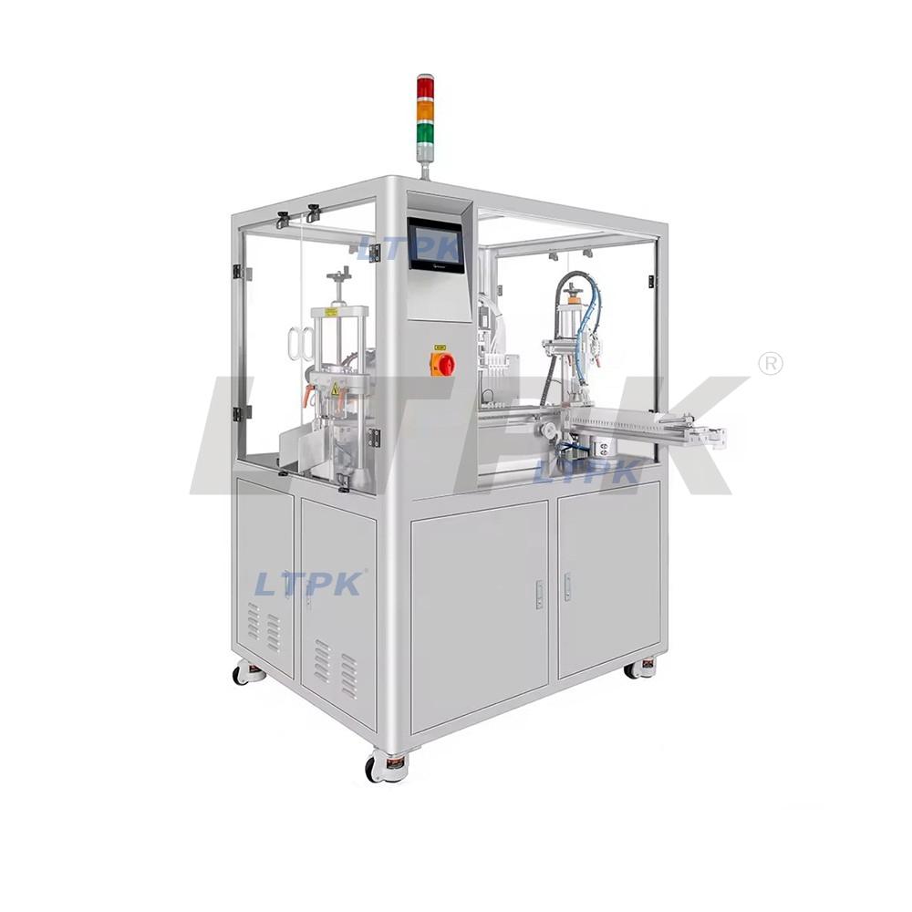 LTPK LT-005H Tube Filling Sealing Machine a Group Automatic Vial Filling Machine
