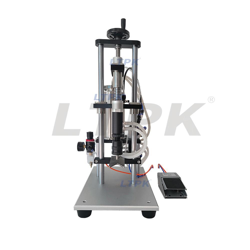 LTPK LT-VPF1 Small Semi-automatic Pneumatic Perfume Vacuum Single Head Liquid Filling Machine
